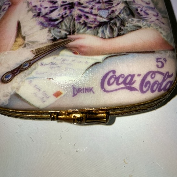 Cola Cola Calendar Cover Limoge Rare - Picture 2 of 6